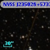 NVSS J235028+573738