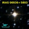 IRAS 00036+5803