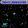 2MASS J08043780-3451275