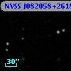 NVSS J082058+261823