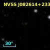 NVSS J082614+233754