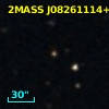 2MASS J08261114+2250138