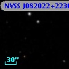 NVSS J082022+223633