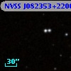 NVSS J082353+220041