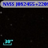 NVSS J082455+220850