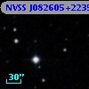 NVSS J082605+223544