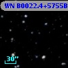 WN B0022.4+5755B