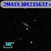 2MASX J08215637+2101257