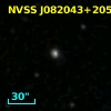 NVSS J082043+205721