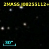 2MASS J08255112+1540333