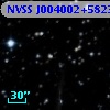 NVSS J004002+582311