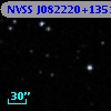 NVSS J082220+135107