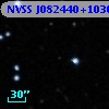 NVSS J082440+103653