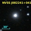2MASX J08224169+0419403