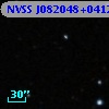 NVSS J082048+041232