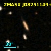 2MASX J08251149+0015113