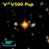 V* V590 Pup
