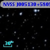 NVSS J005130+580522