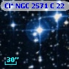Cl* NGC 2571      C      22