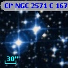 Cl* NGC 2571      C     167