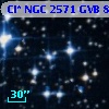 Cl* NGC 2571    GVB      83