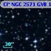 Cl* NGC 2571    GVB     155