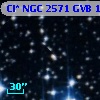 Cl* NGC 2571    GVB     168