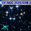 Cl* NGC 2571    GVB     281