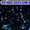 Cl* NGC 2571    GVB     454