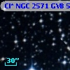Cl* NGC 2571    GVB     521