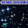 Cl* NGC 2571    GVB     524