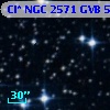 Cl* NGC 2571    GVB     556