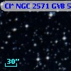 Cl* NGC 2571    GVB     559