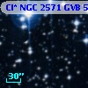 Cl* NGC 2571    GVB     587