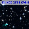 Cl* NGC 2571    GVB     595