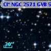 Cl* NGC 2571    GVB     599