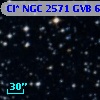 Cl* NGC 2571    GVB     613