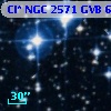 Cl* NGC 2571    GVB     619