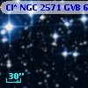 Cl* NGC 2571    GVB     625