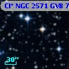 Cl* NGC 2571    GVB     701