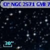 Cl* NGC 2571    GVB     708