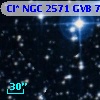 Cl* NGC 2571    GVB     727