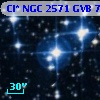 Cl* NGC 2571    GVB     733
