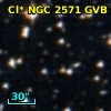 Cl* NGC 2571    GVB     786