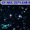 Cl* NGC 2571    GVB     809
