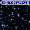 Cl* NGC 2571    GVB     813