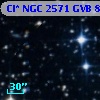 Cl* NGC 2571    GVB     821