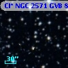 Cl* NGC 2571    GVB     825