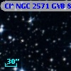 Cl* NGC 2571    GVB     853