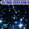 Cl* NGC 2571    GVB     877